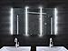Produktbild Lux-aqua Alu Badschrank Badezimmer spiegelschrank Bad LED Beleuchtung 120x70cm MLA12700 Silber 1200mmx700mmx125mm