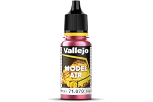 Vallejo Model Air Acrylfarbe, 17 ml Metallic Turn Signal Red