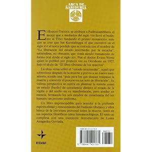 EL LIBRO TIBETANO DE LOS MUERTOS (Arca de Sabiduría)