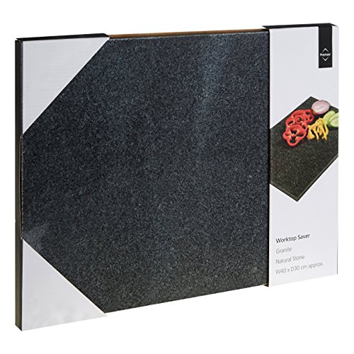 Premier Housewares Arbeitsflächenschutz, Granit, 40 x 30 cm, natürlicher Stein - 6