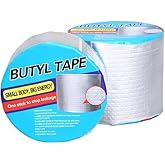 Coverzone Butyl Tape Su Ge&ccedil;irmez Yalıtım Bandı G&uuml;&ccedil;l&uuml; Yapışkanlı Al&uuml;minyum Kaplı &Ccedil;atı Oluk Boru Tamir Bandı Sızdırmazlık Bandı