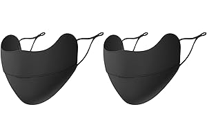 CCAIPU Face Mask for Sun Protection, Reusable, Washable and Breathable Face Mask, UV Protection, Motorcycle Cycling Sports Mask for Outdoor Use