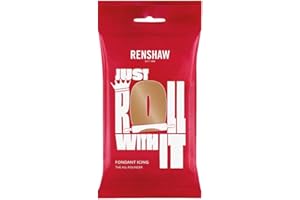Générique - PÂTE À SUCRE COUVERTURE RENSHAW 500G MARRON