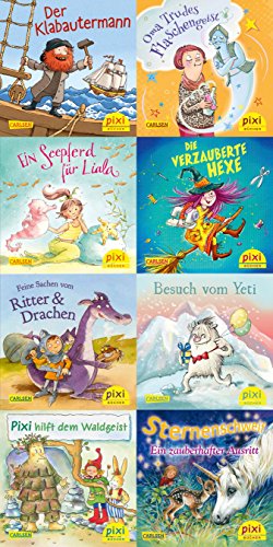 Preisvergleich Produktbild Pixi-8er-Set 255: Nixe, Drache, Flaschengeist (8x1 Exemplar)