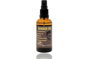 LEUCOSIA PHYTOCOSMETICS Leucosia Barber Oil - Aceite pre-afeitado. 100% natural, con aceite de Cedro. Lubrica y suaviza la piel de la cara preparandola al afeitado.