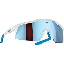 100% Speedcraft SL Movistar Team Glasses White : Amazon.de: Sports
