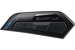 DOBLE XX Sistema de comunicación para Casco HJC Smart HJC 11 B Bluetooth Negro
