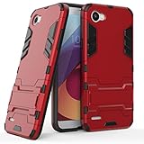 Doble capa de protección de; Plástico duro y silicona desvían choque mientras que absorbe impacto.