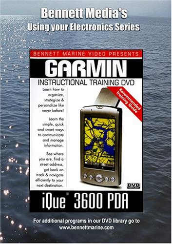 Preisvergleich Produktbild GARMIN IQUE 3600 PDA GPS INSTRUCTION GUIDE
