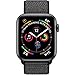 Produktbild Apple Watch Series 4 Sport 40mm (GPS Plus LTE) Aluminium Grey Sport Loop Band Schwarz SIM Free