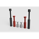 Evrensel Ayarlanabilir Ekran Kartı Tutucu Seti - 3 Farklı Boyut GPU Sarkma &Ouml;nleyici Destek Aparatı (26mm - 120mm)