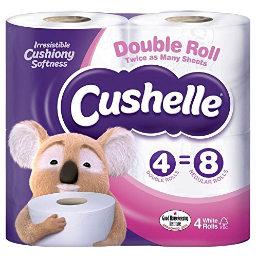 Preisvergleich Produktbild Cushelle Supersize Toilettenpapier Weiß - 360 Blatt Pro Rolle (4)