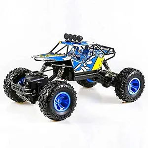 N2J2 SHOP Metal Alloy 4 Wheel Drive Rock Crawler Remote Control Car 1:16 Scale High Speed RC Monster Truck Toys for 5 Years Old Kids Boys (Multicolor)