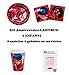 Produktbild 36 Teile Miraculous Ladybug Party Deko Set für 8 Kinder ( 8 Teller, 8 Becher, 20 Servietten + 10 Zauberkerzen angeboten ) Kindergeburtstag
