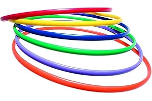KAYNUR FunFit Hula Hoops 55/65/75CM for Children and Adults HDPE Material - Perfect for Fitness, Exercise, and Outdoor Fun Ideal for Gym, Yoga, and Summer Sports Activities