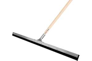 KOTARBAU Extractor de agua de 90 cm con mango de madera de 150 cm, para limpieza de suelos, espuma de agua