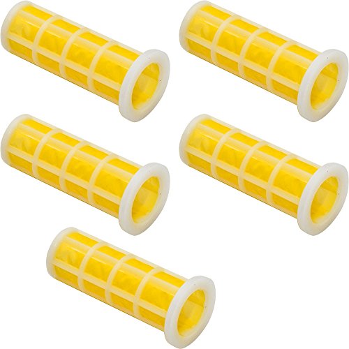 5 St. Ersatzfilterkartusche für Hochdruckreiniger-Pumpe 3/4" Wasserfilter Ersatzfilter Schmutzfänger Waterfilter Ersatzwasserfilter