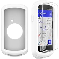Coque Silicone + Verre Trempé Moorovgi Pour Garmin Edge 1040 - Protection Complète