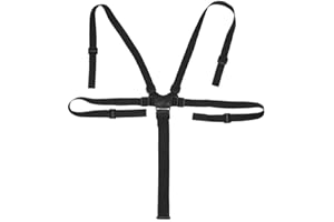 ZERODIS Universal Baby 5 Point Harness Belt High Chair Safety Belts Harness Stroller Children Pushchair Rotating Adjustable Shoulder Strap Belts Cross Straps for Pram