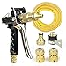Produktbild NACHEN Autowaschpistole Hochdruckschaumwasser Gewehr Hausgarten Rasen Farbspritzpistole mit Rohren, 5m