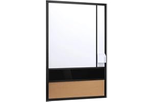 ‎SPACETRONIK Spacetronik 3in1 Kombitafel, Magnettafel, Whiteboard & Kork-Pinnwand, Wandtafel mit trocken abwischbarer & magnetischer Schreibfläche, Memoboard für Büro, Schule & Zuhause (60x90 cm)