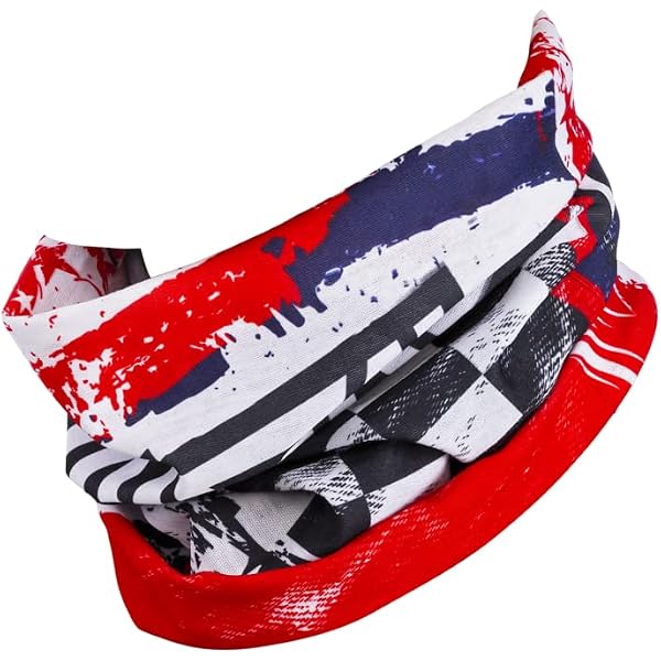 SMEHCF 4 Camo Bandeau Bandana Cagoule Demi Masque Bouclier Tête Cheveux Écharpe Cache-Cou Chapeau Polyvalent Pour Femmes Hommes Respirant Réutilisable Lavable Marron Vert Noir Blanc Numérique Désert