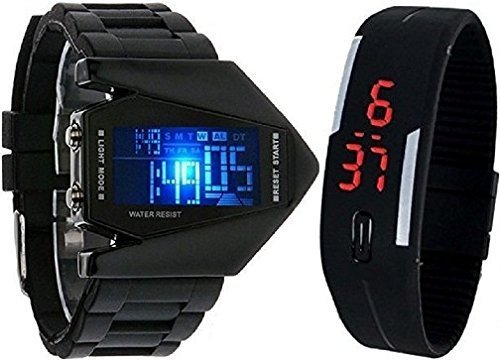 Blutech Combo Of 2 Digital Black Dial Kids Watch-1736 RS.374 (63.00% Off) - Amazon