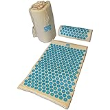 OR8 Wellness Acupressure Mat & Pillow Set for Pain Relief Stress Relief and Relaxation Therapy for Back and Neck Pain Massage