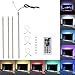 Produktbild Minger USB LED Streifen USB RGB 4 x 50cm Farbwechsel/TV Hintergrund Monitor Beleuchtung LED Lichtleiste 2M 5050 SMD Stimmungsbeleuchtung mit DC 5V USB Anschluss und 44 Tasten IR Fernbedienung
