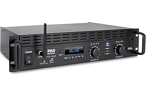 PyleUsa Home Audio Amplifier Home Theater Power Stereo Receiver, Surround Sound, PTA1000BTUK