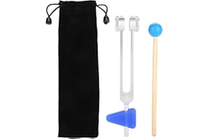 UXSIYA 136.1hz Diapasón Aleación De Aluminio Diapasón Médico Terapia De Sonido Para Aliviar El Estrés Diapasones Aluminio Diapasón Brock String