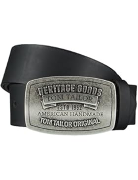 TOM TAILOR Herren Ledergürtel Made in Germany