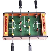 Mini Futbolín de Mesa de Madera MDF Durable Juegos 36.5cm x 21.5cm x 9cm Regalos de Cumpleaños y Fiestas Mucha Diversión