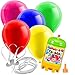 Produktbild 30x Rundballons bunt glänzend Ø30cm + Helium Ballongas + PORTOFREI + 50x Ballonflugkarten + Geschenkkartenset. High Quality Premium Ballons vom Luftballonprofi & deutschen Heliumballon Experten. Tolle Luftballondeko und Geschenkidee mit Ballons