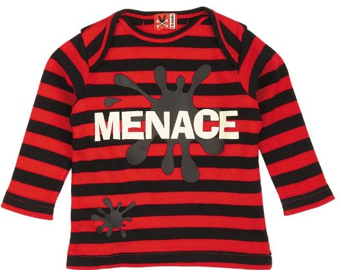 No Added Sugar Menace Baby T-shirt Long Sleeve 18 months