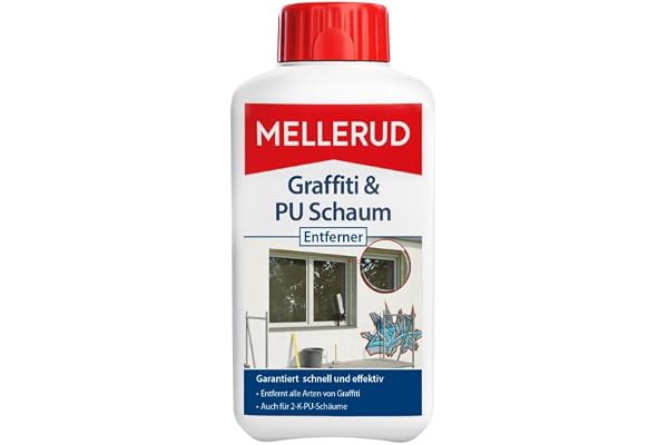 Mellerud 2001001476 Dissolvant pour mousse de polyuréthane 0,5 l