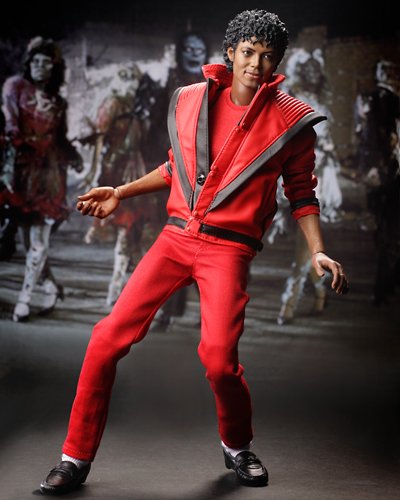 Michael Jackson Sideshow Collectibles Hot Toys 12 Inch Action Figure Thriller