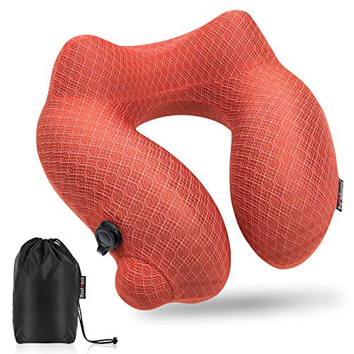 Kmall - Almohada de Viaje Naranja Naranja