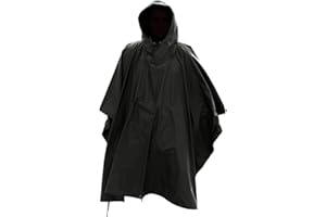 ‎ARMYOUTDOORSHOP Mil-Tec Regenponcho Unisex • US Poncho aus reißfestem Ripstop Material • Mehrzweck Regenponcho Herren & Damen • Wasserdicht & extra lang • Als Outdoor Regenjacke, Regencape, Nässeschutz, Regenmantel