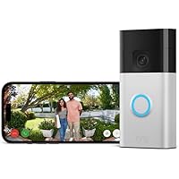 New Ring Battery Video Doorbell (2024 release) | DIY Wireless Video Doorbell Camera I Head-To-Toe View, HD Video | Easy to in
