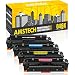 Produktbild Amstech 4 Pack Kompatibel für Canon Cartridge 046 046HK 046HC 046HM 046HY für Canon i-SENSYS MF732Cdw MF734Cdw MF735Cx MF732 MF734 MF735 i-SENSYS LBP653Cdw LBP654Cx LBP653 LBP654 Tonerkartusche