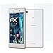 Produktbild Sony Xperia M4 Aqua Folie - 3er Set atFoliX FX-Shock-Clear stoßabsorbierende ultraklare Panzerfolie Displayschutzfolie