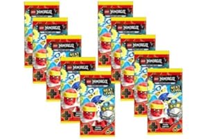 Blue Ocean Lego® Ninjago™ Seria 5 Next Level - 10 torebek Booster Trading Cards