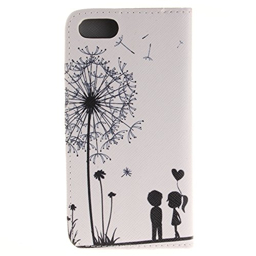 iphone 7 tasche,Iphone 7 Hülle,COWX PU Leder Hülle für Apple Iphone 7 (4,7 Zoll) Taschen Schalen Schutzhülle Handyhülle - 2