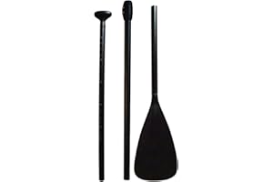 ADRN Adrenalin Pagaie Réglable de 175 à 215cm - Leash 9' ou 10' Stand Up Paddle - 9 Pieds / 274 cm ou 10 Pieds / 305 cm - Universel