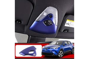 YUZHONGTIAN Plastique ABS Intérieur Bleu pour Lampe de Lecture Avant Trim 1 PC pour CHR C-HR 2016-2019 Accessoire Auto