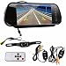 Produktbild Car Rear View Camera, Xjp 7 Inch LCD Mirror Monitor Wireless Night Vision Car Reverse Rear View Backup Camera