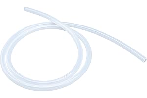 LAVMHAB Silikonschlauch 3mm ID x 7mm OD 1.5 Meter Länge, Lebensmitteltaugliche Schläuche Flexibler Schlauch Klar Wasser Luft Rohre für die Pumpe übertragen