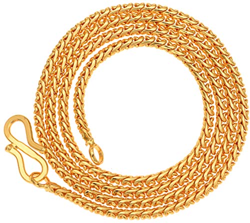 AanyaCentric 28inches Long Gold Plated 