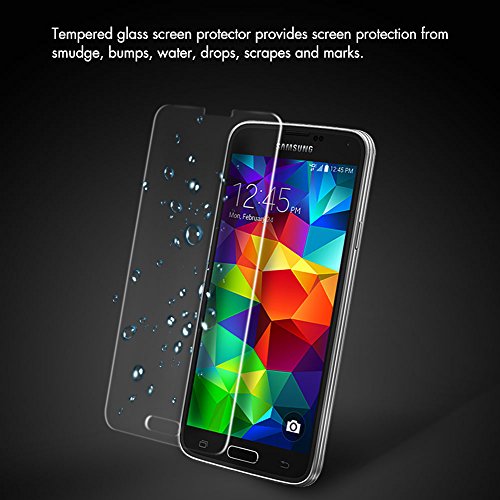 Samsung galaxy s5 folie aiMaKE samsung s5 panzerglas samsung galaxy s5 panzerglas folie samsung s5 folie samsung galaxy s5 schutzfolie samsung galaxy s5 displayschutzfolie samsung galaxy s5 folie panzerglas samsung s5 – Scharfer Touchscreen – Dünne Schutzfolie – Hardness aus gehärtetem Glas Panzerglas (0,33mm) – Lebenslange Garantie [2 Stück] - 3